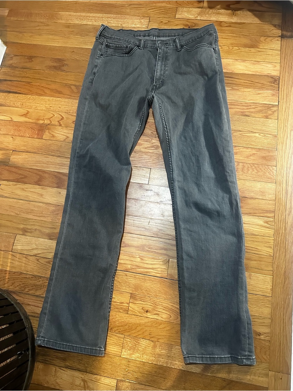 Levi’s 514 Mens Jeans Gray Denim 36 X 34